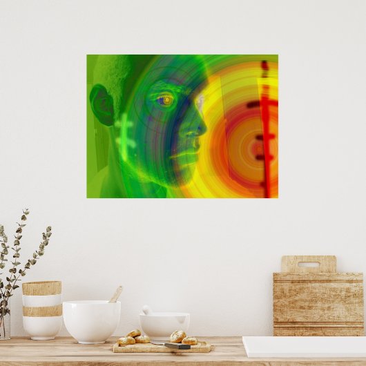 めまい ポスター (キッチン)