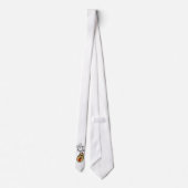 めん棒を持つパン職人 ネクタイ (裏面)
