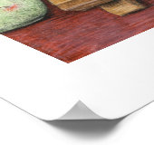 めん類と魚 ポスター (角)