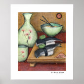 めん類と魚 ポスター (正面)