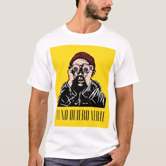 もうあなたの顔も見たくない Tシャツ (正面)