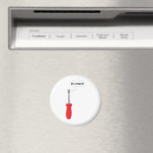 「もういいや!」ドライバージョークが面白い マグネット (インサイチュ (食洗機))