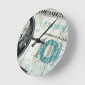 もういい時計を手に入れる時だ ラウンド壁時計 (傾斜)