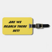 もうすぐそこだ！ラゲッジタグ ラゲッジタグ (正面横)