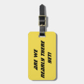 もうすぐそこだ！ラゲッジタグ ラゲッジタグ (正面縦)