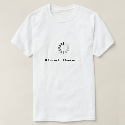 もうすぐそこ | ピクセルアートTシャツ Tシャツ (デザイン正面)