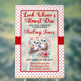 もうすぐの赤ちゃんシャワーを見る アクリルサイン