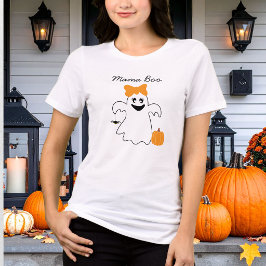 もうすぐオレンジ色の女の子が生まれる!リトルブーブのハロウィン ベイビーシャワー トライブレンドTシャツ