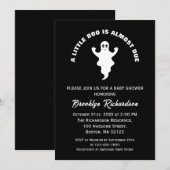 もうすぐハロウィン！赤ちゃん歓迎パーティー 招待状 (正面/裏面)