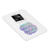 もうすぐパパおもしろいの新しいシャツ マグネット (右側)