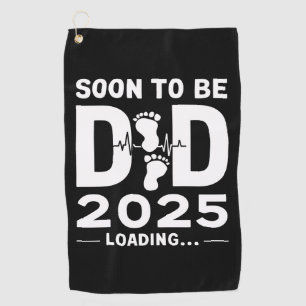 もうすぐパパに！2025年予定の新パパ ゴルフタオル