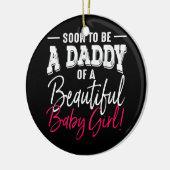 もうすぐパパの赤ちゃん娘になる セラミックオーナメント (左)