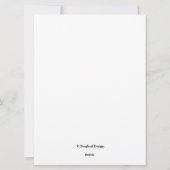 もうすぐピンクかわいらしの花がシンプルフローラ シーズンカード (裏面)