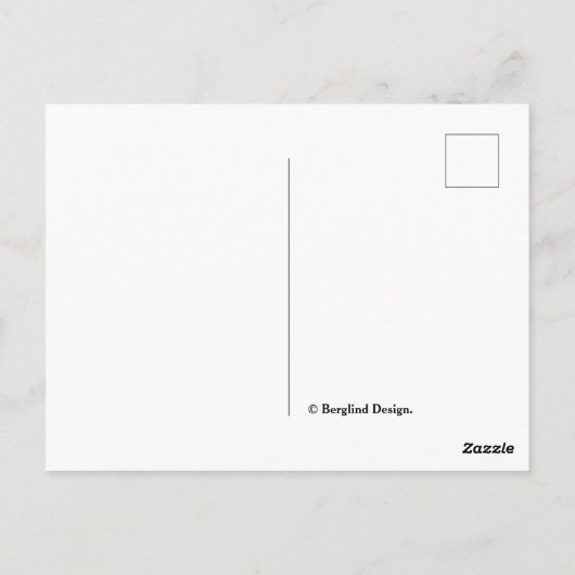 もうすぐピンクかわいらしの花の美しいフローラ ポストカード (裏面)