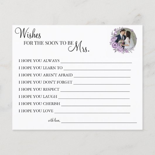 もうすぐママになるあなたへ オーキッドの願いカード チラシ (正面)