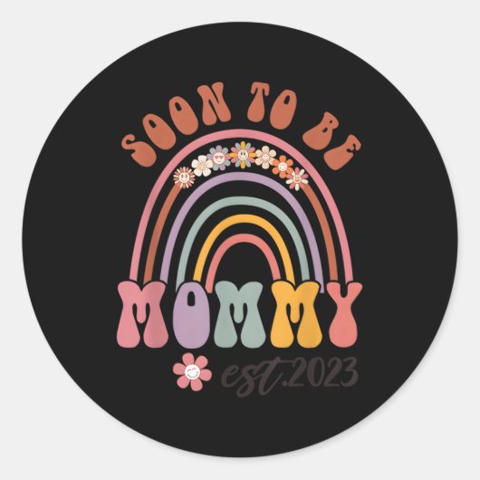 もうすぐママになる2023妊娠アナウンサー ラウンドシール (正面)