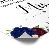 もうすぐミセスになる方へのキス シャワーのサイン 何個 ポスター (角)