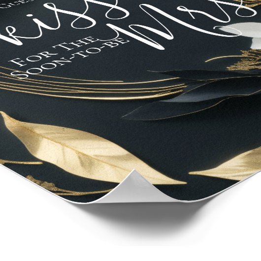 もうすぐミセス・ブライダルになるキスの数を推測する ポスター (角)