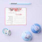 もうすぐミセス・ブライダルシャワー・カードが欲しい チラシ (シングル)