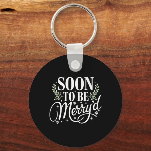 もうすぐメリークリスマスのカップル婚約したマッチ キーホルダー (正面)