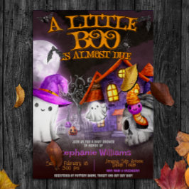 もうすぐリトルブー誕生 招待状