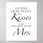 もうすぐ亡くなるミセス・サインのキスの数を推測する ポスター (正面)