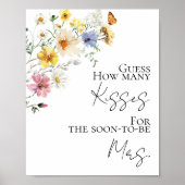 もうすぐ亡くなるミセス・サインのキスの数を推測する ポスター (正面)