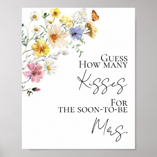 もうすぐ亡くなるミセス・サインのキスの数を推測する ポスター (正面)