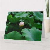 もうすぐ咲く カード (正面)