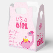 もうすぐ恐竜の母の赤ちゃんシャワーを孵化する女の子だ フェイバーボックス (オープン)