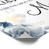 もうすぐ新婦のためのキスはいくつ?シャワーゲーム ポスター (角)