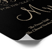 もうすぐ新婦のキス当てゲーム ポスター (角)