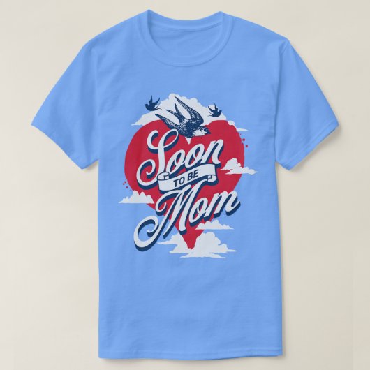 もうすぐ母になる Tシャツ (デザイン正面)