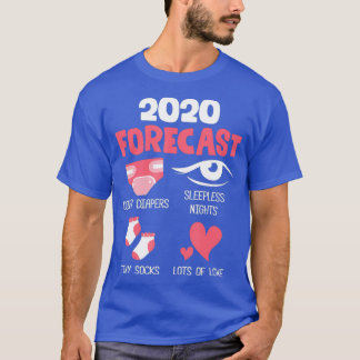 もうすぐ母親とパパのための赤ちゃんシャワーシャツ Tシャツ