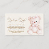 もうすぐ生まれるよ！ベイビーシャワーのための絵本 エンクロージャーカード (正面)