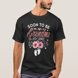 もうすぐ祖母になる2022母の日のために新しいグランド Tシャツ