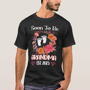 もうすぐ祖母になる2023母の日の新しいグランド Tシャツ