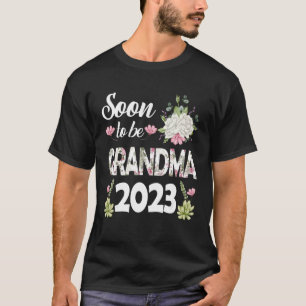 もうすぐ祖母になる2023母の日の新しいグランド Tシャツ