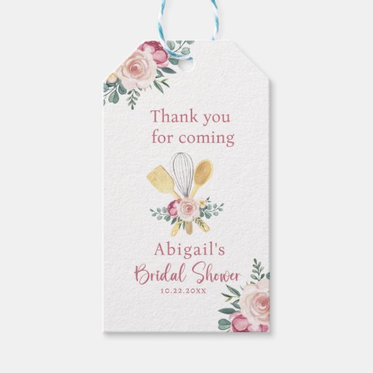 もうすぐ花嫁に! ブライダルシャワー ギフトタグ (正面)