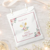 もうすぐ花嫁に! ブライダルシャワー フェイバーバッグ (クリップ留めされた状態)