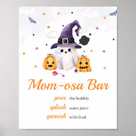 もうすぐ赤ちゃんのお化け | Mom-osa バーサイン ポスター