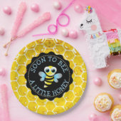 もうすぐ赤ちゃんシャワーブンブンいう音紙プレート ペーパープレート (パーティー)