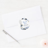 もうすぐ連れ去られるよ ここに来てくれてありがとう ラウンドシール (封筒)