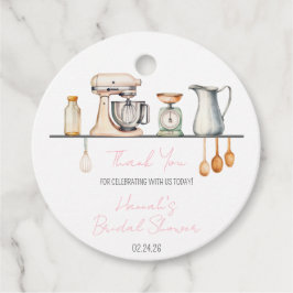 もうすぐ連れ去られる！キッチン ブライダルシャワー フェイバータグ