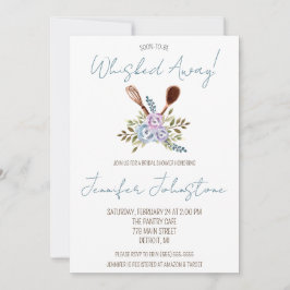 もうすぐ連れ去られる！ キッチン ブライダルシャワー 招待状