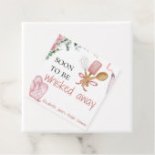 もうすぐ運び去られる ブライダルシャワーのお土産タグ フェイバータグ (インサイチュ)