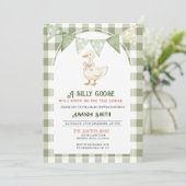 もうすぐ間抜けガチョウが赤ちゃんシャワーを浴びる 招待状 (スタンド正面)