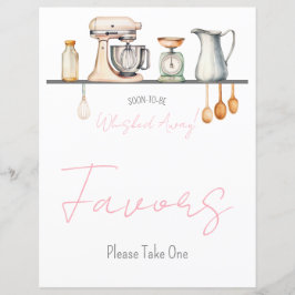 もうすぐ風に運ばれてしまう！シャワーカード＆ギフトのサイン