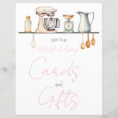 もうすぐ風に運ばれてしまう!シャワーカード&ギフトサイン (正面)