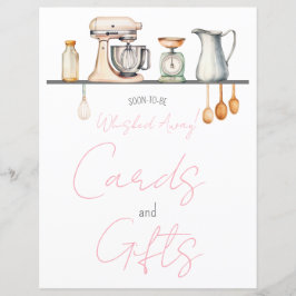 もうすぐ風に運ばれてしまう！シャワーカード＆ギフトサイン